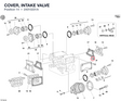COVER, INTAKE VALVE