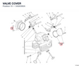 VALVE COVER 24020392A diagram position