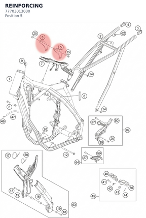 Diagram preview: REINFORCING (77703013000)
