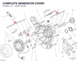 COMPLETE GENERATOR COVER 24221181AB diagram position
