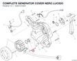 COMPLETE GENERATOR COVER NERO LUCIDO 24221412GY diagram position