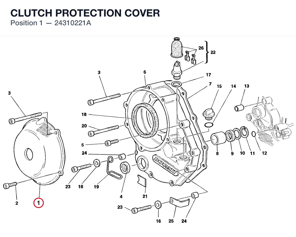 CLUTCH PROTECTION COVER