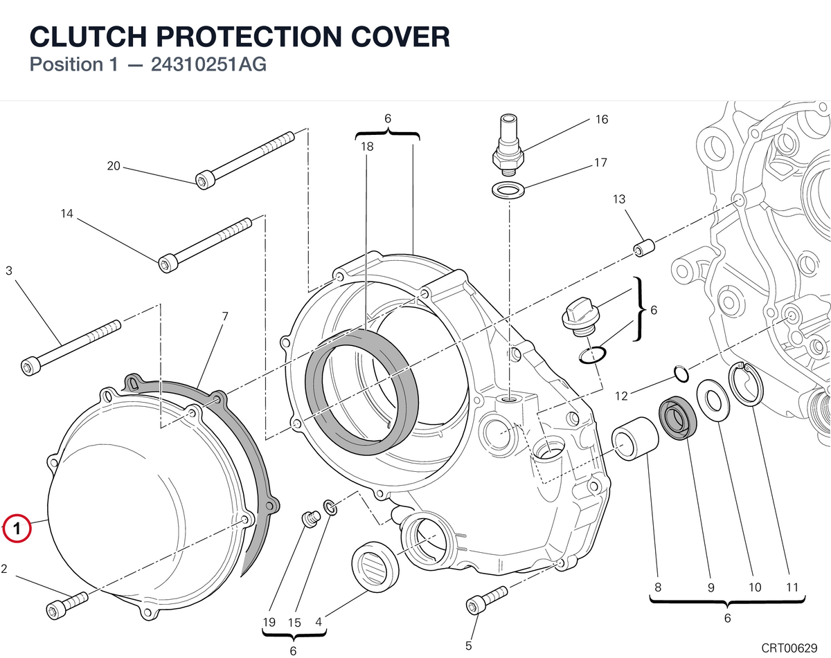 CLUTCH PROTECTION COVER