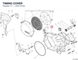 TIMING COVER 24311274A diagram position