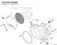 CLUTCH COVER 24311411D diagram position