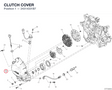 CLUTCH COVER 24314331B7 diagram position