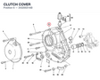 CLUTCH COVER 24320021AB diagram position