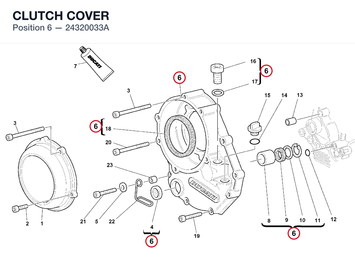 CLUTCH COVER