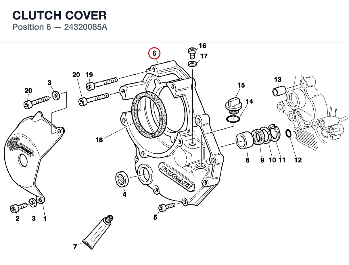 CLUTCH COVER