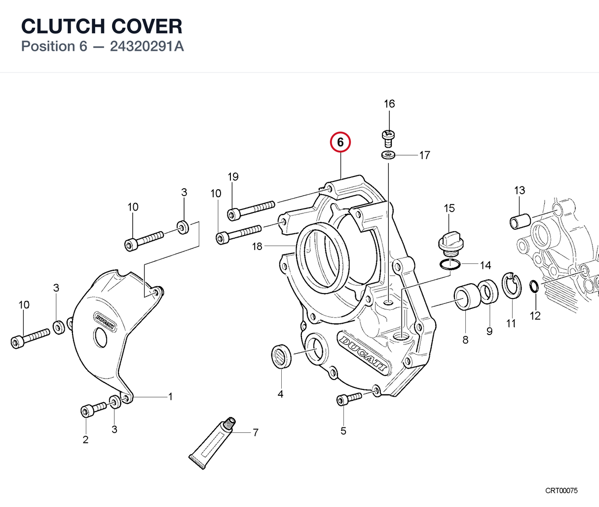 CLUTCH COVER