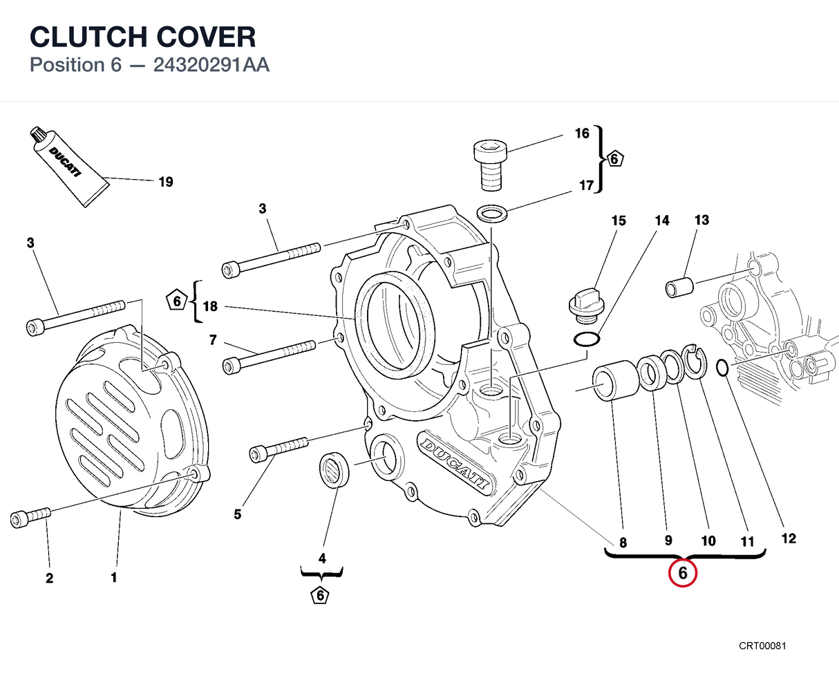 CLUTCH COVER
