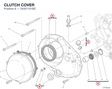 CLUTCH COVER 24321151BC diagram position