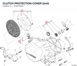 CLUTCH PROTECTION COVER (Unit) 24321402A diagram position
