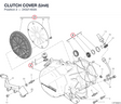 CLUTCH COVER (Unit) 24321403A diagram position