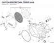 CLUTCH PROTECTION COVER (Unit) 24321531A diagram position