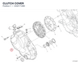 CLUTCH COVER 24321712B5 diagram position