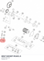 Diagram preview: BOLT SOCKET M16X1.5 (J900001601200)