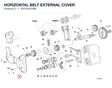 HORIZONTAL BELT EXTERNAL COVER