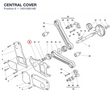 CENTRAL COVER 24510061AB diagram position