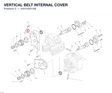 VERTICAL BELT INTERNAL COVER