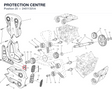 PROTECTION CENTRE 24511331A diagram position