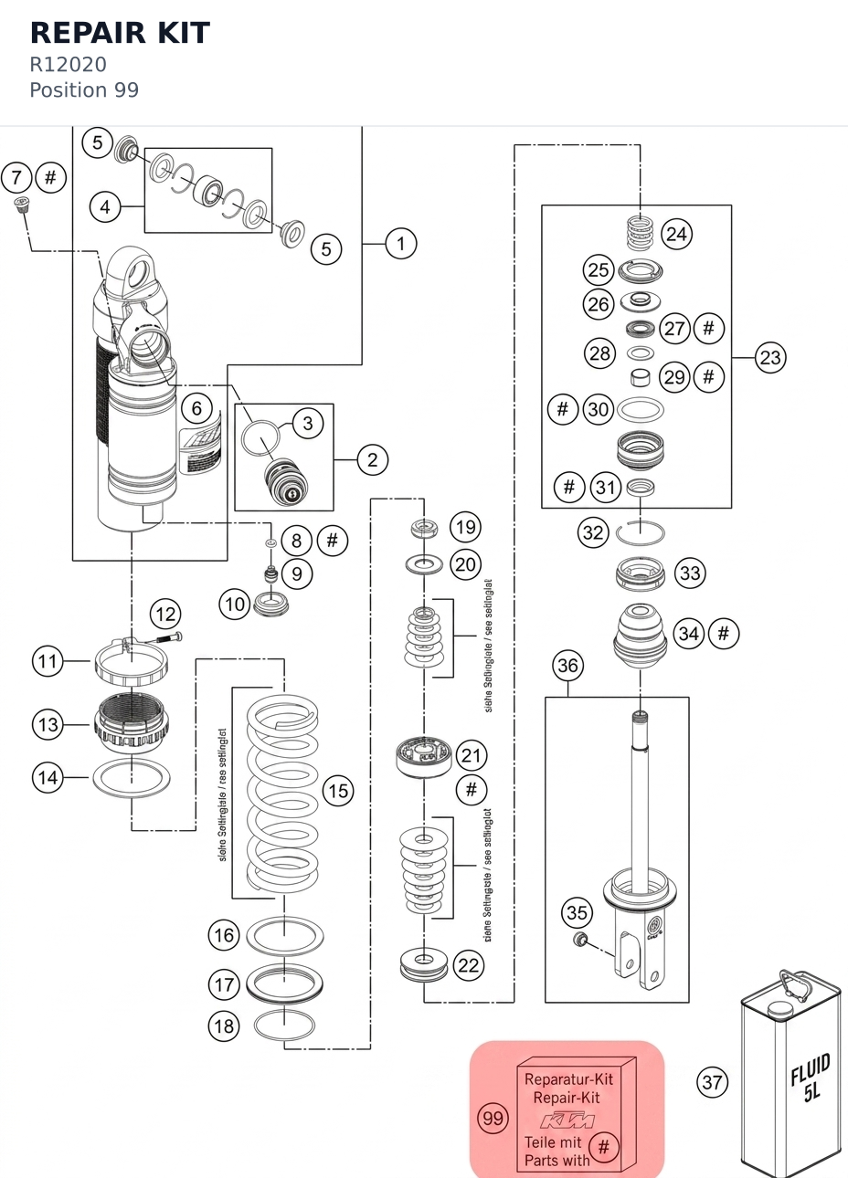 Diagram preview: REPAIR KIT (R12020)