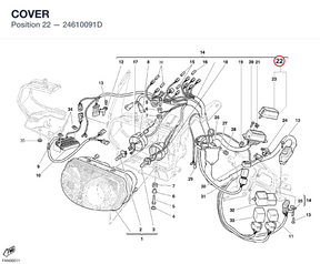 COVER 24610091D diagram position