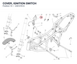 COVER, IGNITION SWITCH