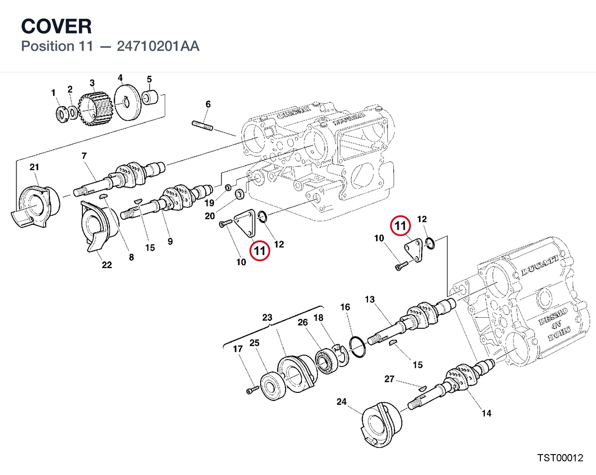 COVER 24710201AA diagram position