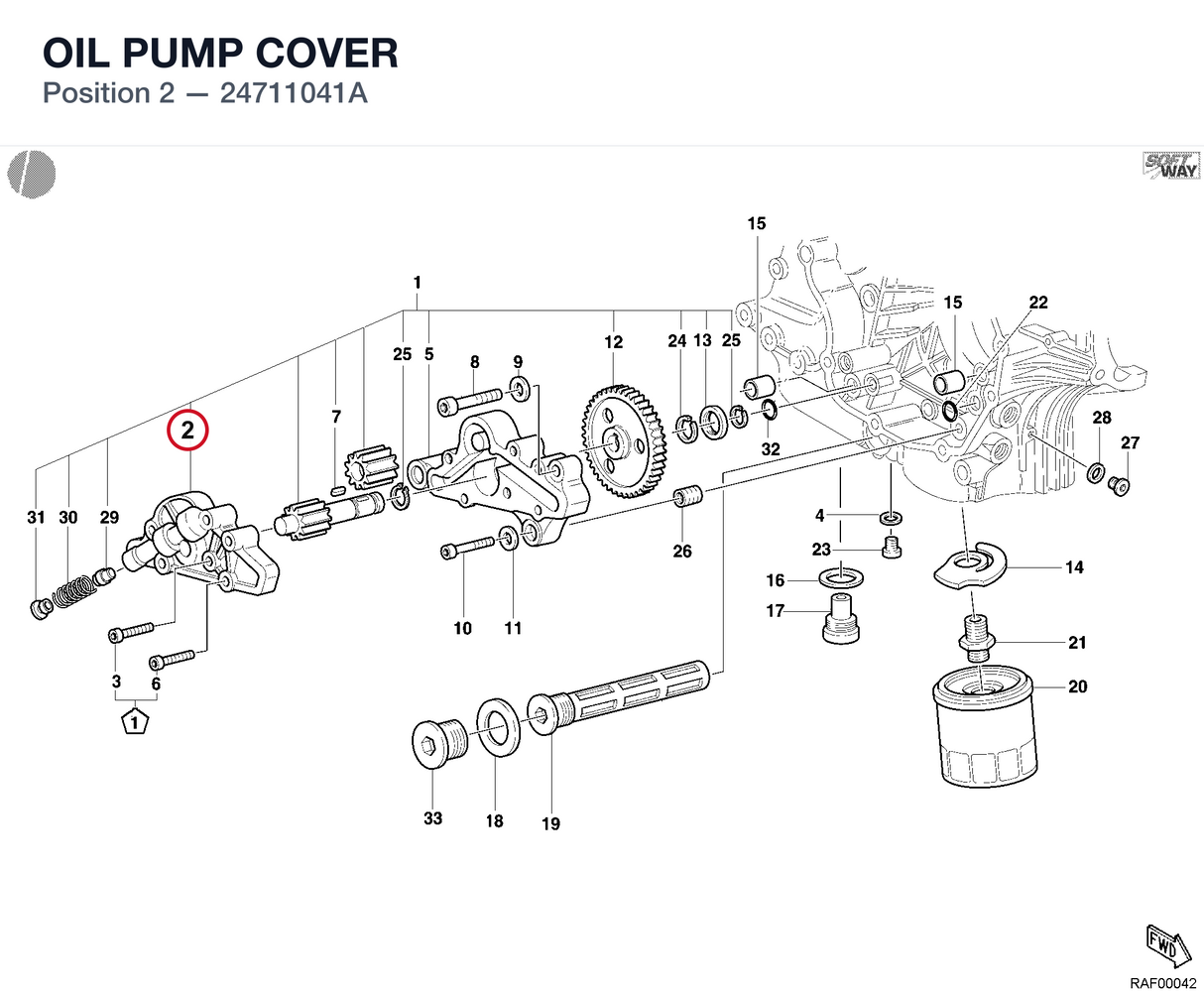 OIL PUMP COVER