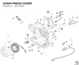 CHAIN PINION COVER