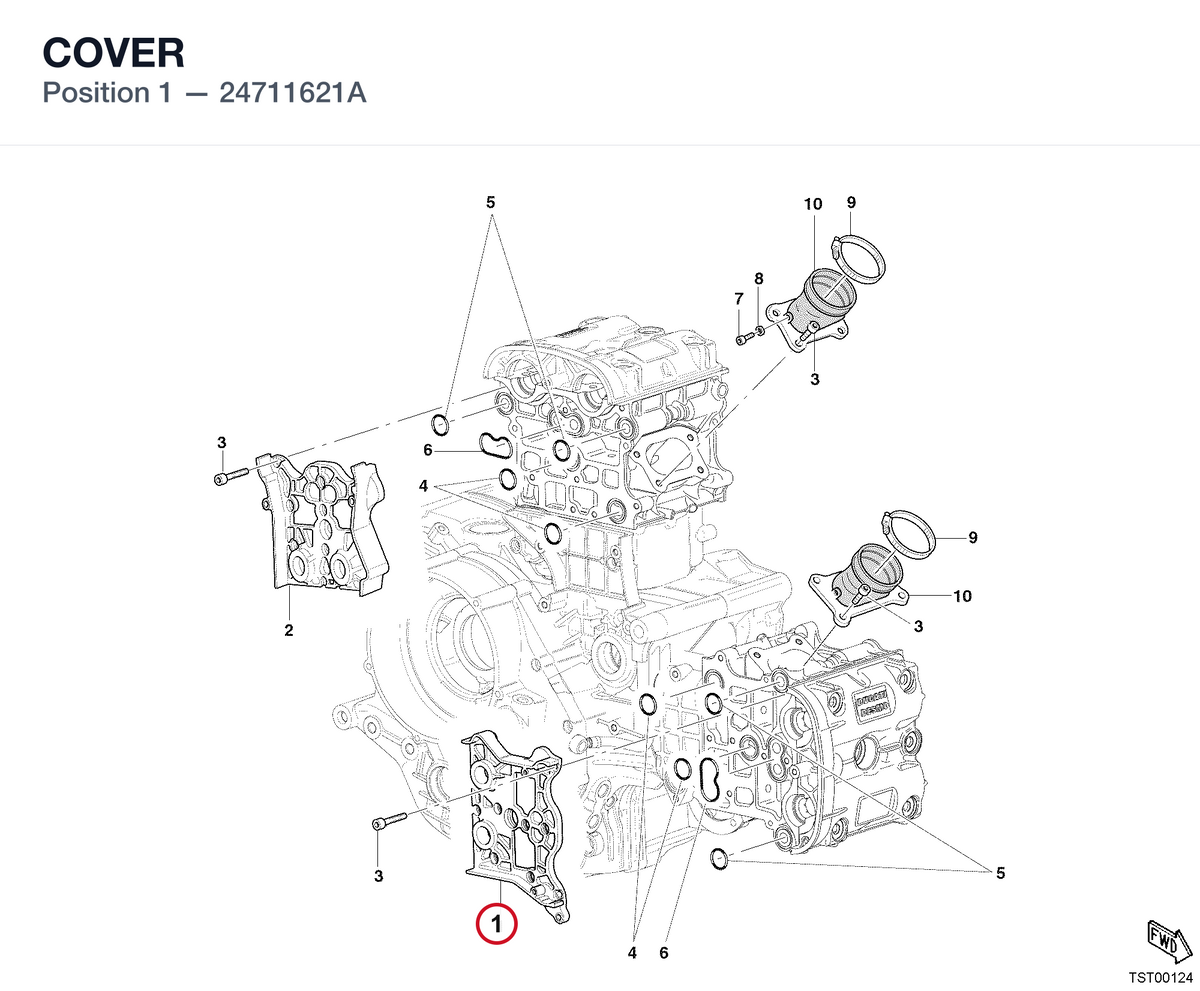 COVER 24711621A diagram position