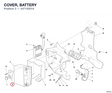 COVER, BATTERY