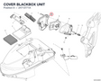COVER BLACKBOX UNIT 24713771A diagram position