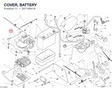 COVER, BATTERY 24714641A diagram position