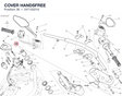 COVER HANDSFREE 24715521A diagram position