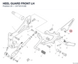 HEEL GUARD FRONT LH 24716141AB diagram position
