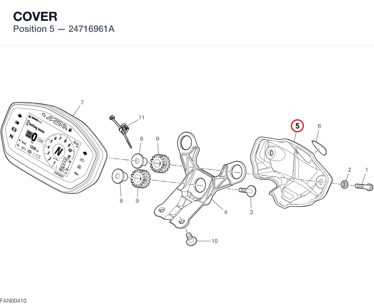 COVER 24716961A diagram position