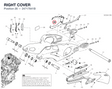RIGHT COVER 24717841B diagram position