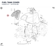 FUEL TANK COVER