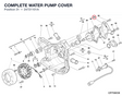 COMPLETE WATER PUMP COVER