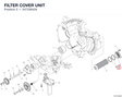 FILTER COVER UNIT 24723842A diagram position