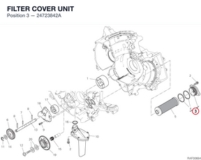 FILTER COVER UNIT 24723842A diagram position