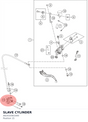 Diagram preview: SLAVE CYLINDER (A62432061000)