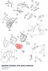 Diagram preview: EJOMAT DOUBLE PIN 60X12/M6X28 (76014060150)