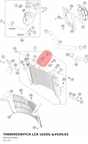 Diagram preview: THERMOSWITCH LC8 102DG '03 (60035045000)