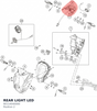 Diagram preview: REAR LIGHT LED (90114040000)
