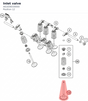 Diagram preview: Inlet valve (A61836030000)