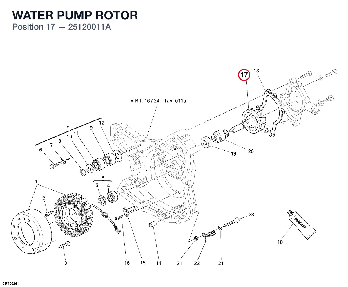 WATER PUMP ROTOR