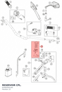 Diagram preview: RESERVOIR CPL. (61002055144)